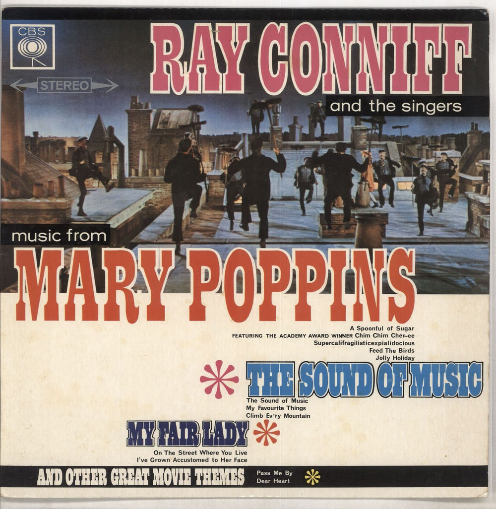 Ray Conniff Music From Mary Poppins, The Sound Of Music, My Fair Lady And Other Great Movie Themes UK vinyl LP album (LP record) SBPG62542