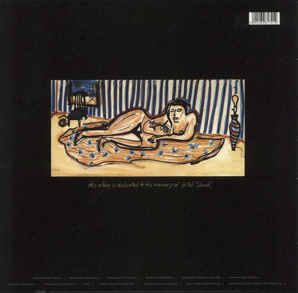 Red Hot Chili Peppers Mother's Milk - 180gm - EX UK vinyl LP album (LP record) 5099969817212