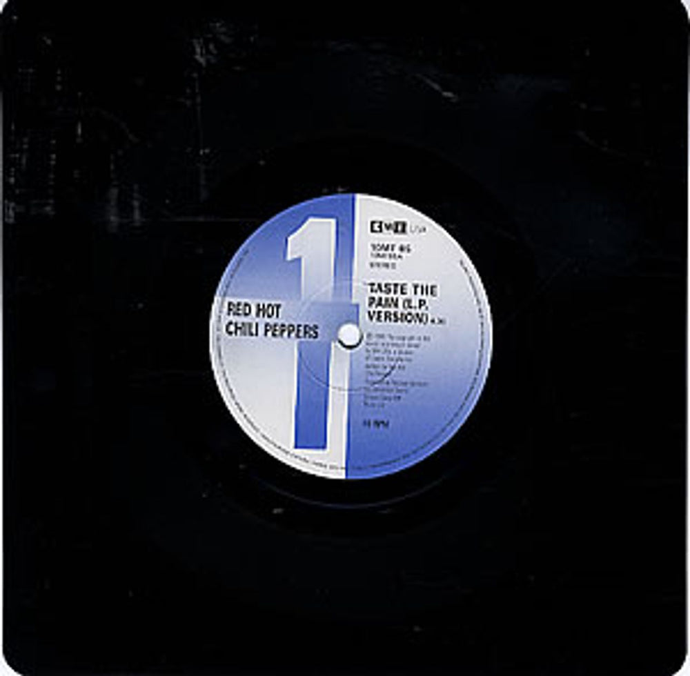 Red Hot Chili Peppers Taste The Pain - Square 8" UK shaped picture disc (picture disc vinyl record) RHCSHTA06547