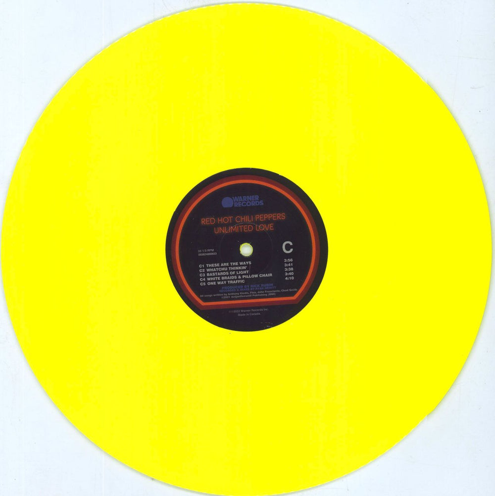 Red Hot Chili Peppers Unlimited Love - Purple & Gold Vinyl UK 2-LP vinyl record set (Double LP Album)