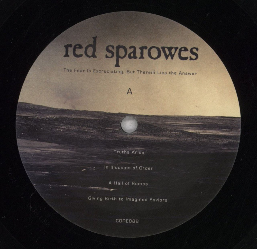 Red Sparowes The Fear Is Excruciating, But Therein Lies The Answer Belgian vinyl LP album (LP record) 43DLPTH846268