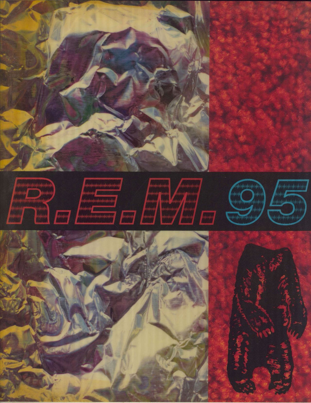 REM '95 Tour UK tour programme TOUR PROGRAM