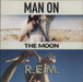 REM Man On The Moon - Solid German 7" vinyl single (7 inch record / 45) W0143