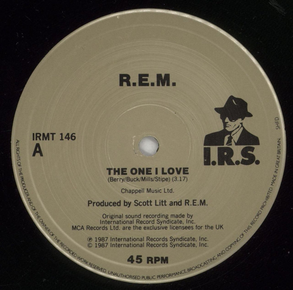 REM The One I Love - EX UK 12" vinyl single (12 inch record / Maxi-single) REM12TH291899