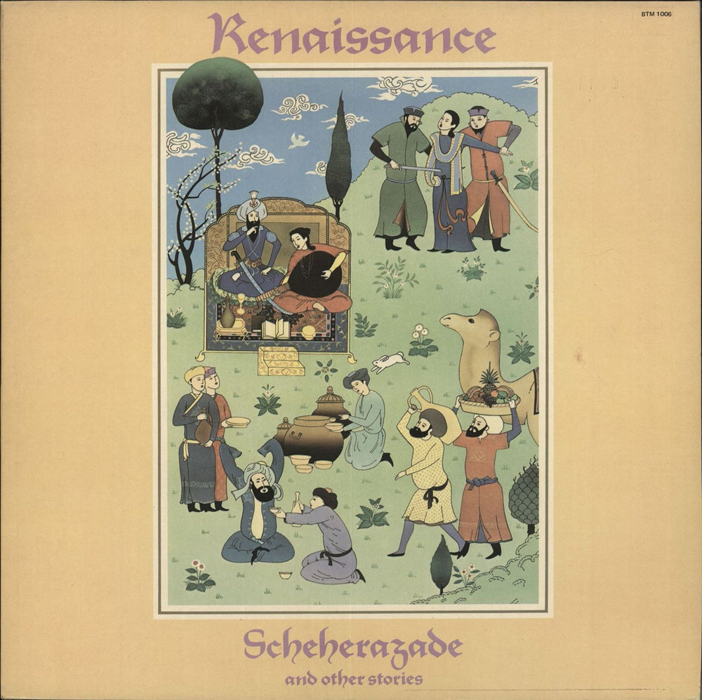 Renaissance Scheherazade And Other Stories - Cream label UK vinyl LP album (LP record) BTM1006