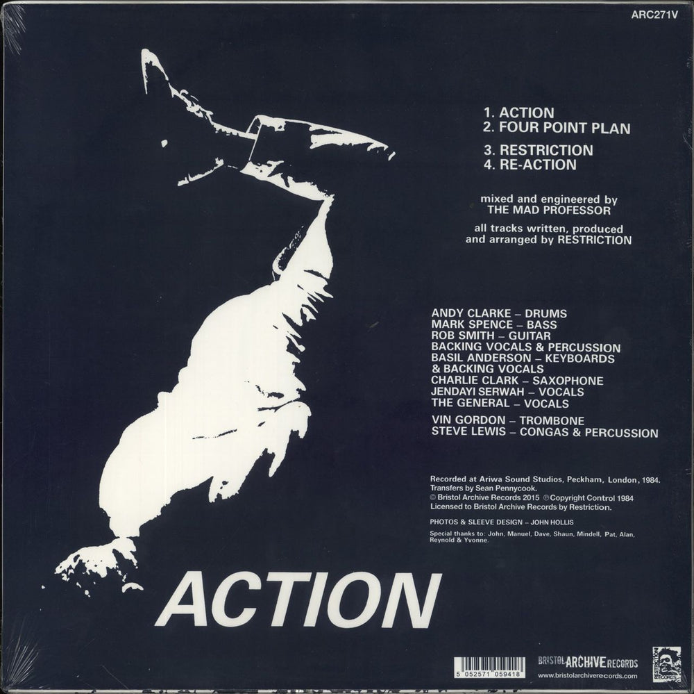 Restriction Action - RSD '15 - Sealed UK 12" vinyl single (12 inch record / Maxi-single) 5052571059418