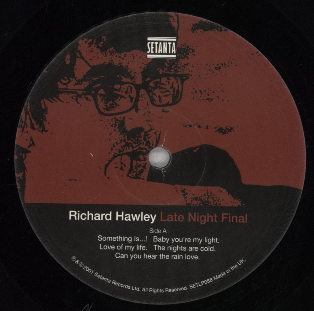 Richard Hawley Late Night Final - 180gm Vinyl UK vinyl LP album (LP record) WLELPLA841398