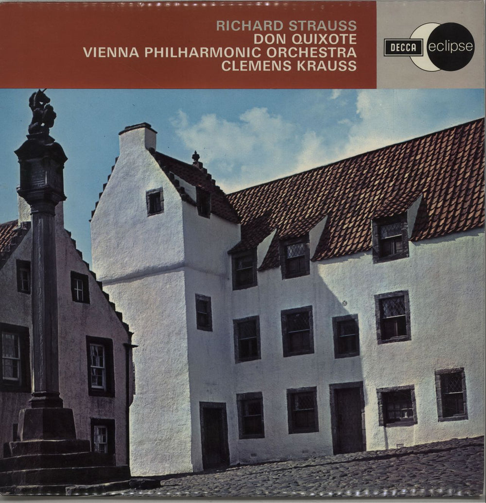 Richard Strauss Don Quixote, Op.35 UK vinyl LP album (LP record) ECS609