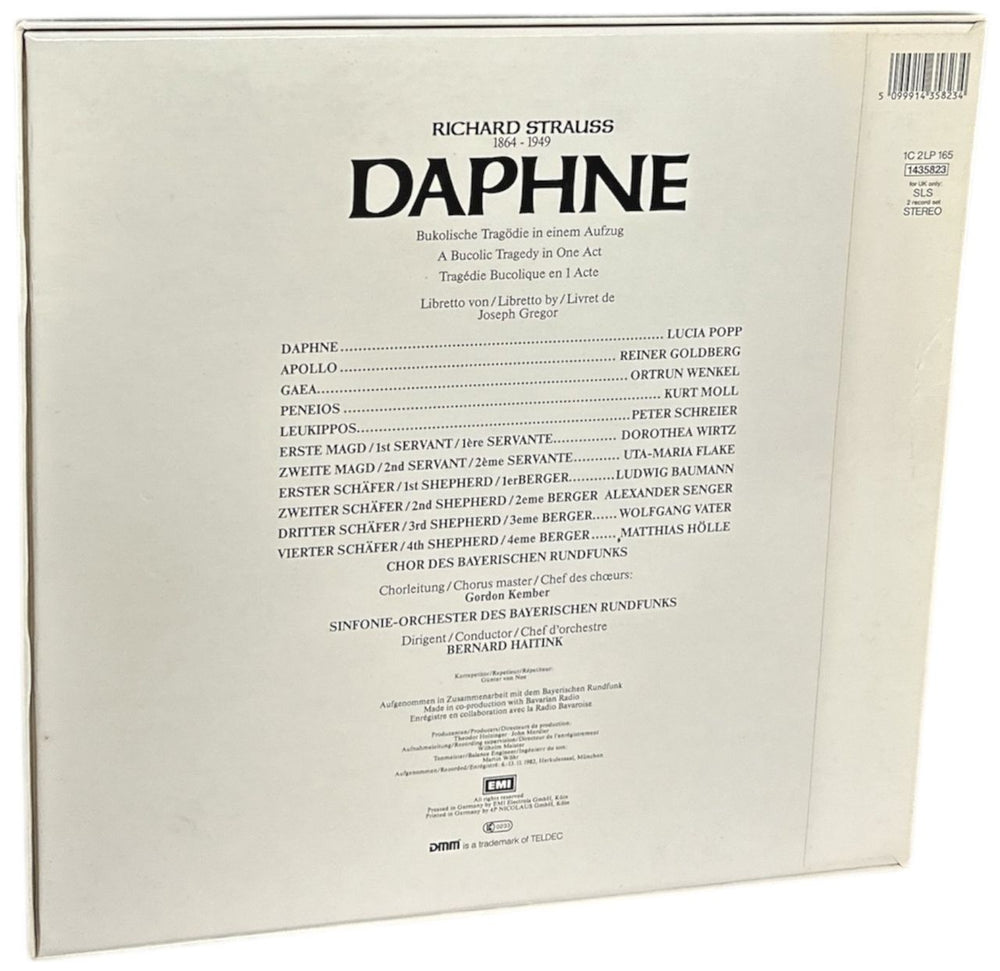 Richard Strauss Strauss: Daphne German Vinyl Box Set