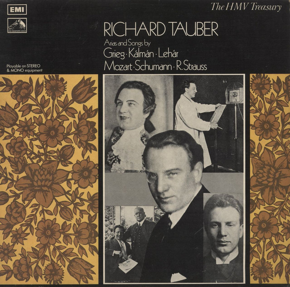 Richard Tauber Arias And Songs By UK vinyl LP album (LP record) HLM7010