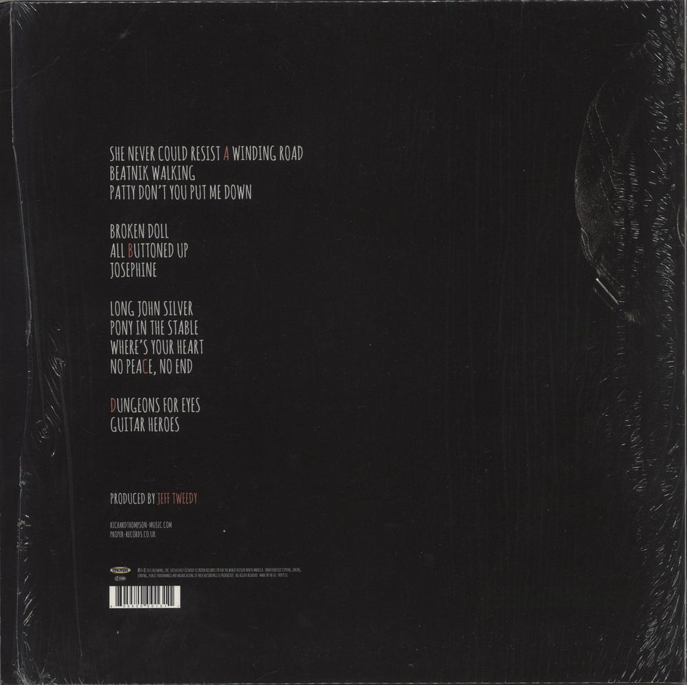 Richard Thompson Still - shrink UK 2-LP vinyl record set (Double LP Album) 805520001311