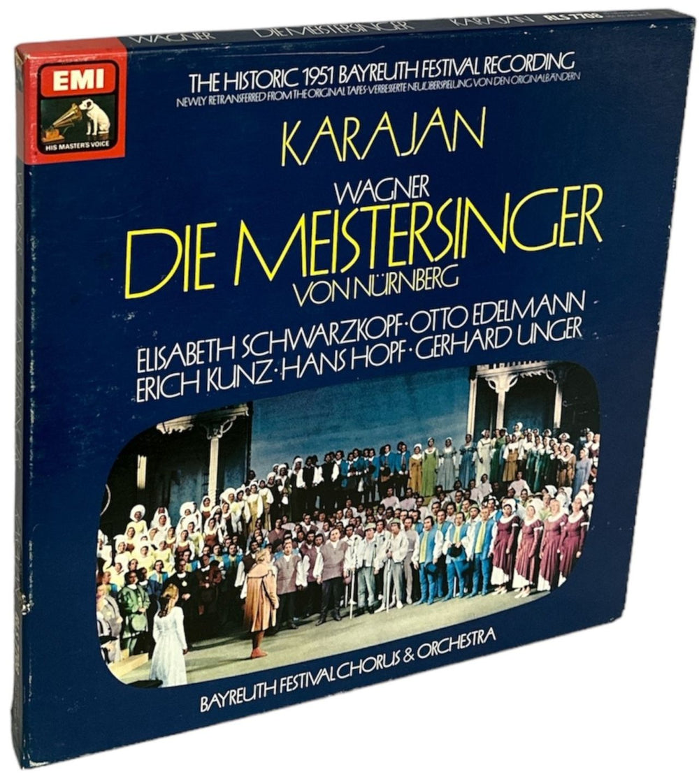 Richard Wagner Wagner: Die Meisteringer Von Nürnberg UK Vinyl Box Set RLS7708