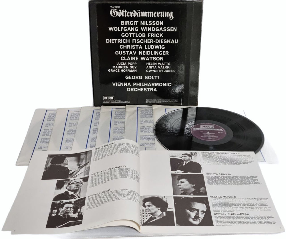 Richard Wagner Wagner: Götterdämmerung UK Vinyl Box Set WGXVXWA768966