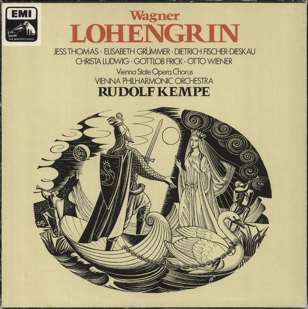 Richard Wagner Wagner: Lohengrin UK Vinyl Box Set SLS5071