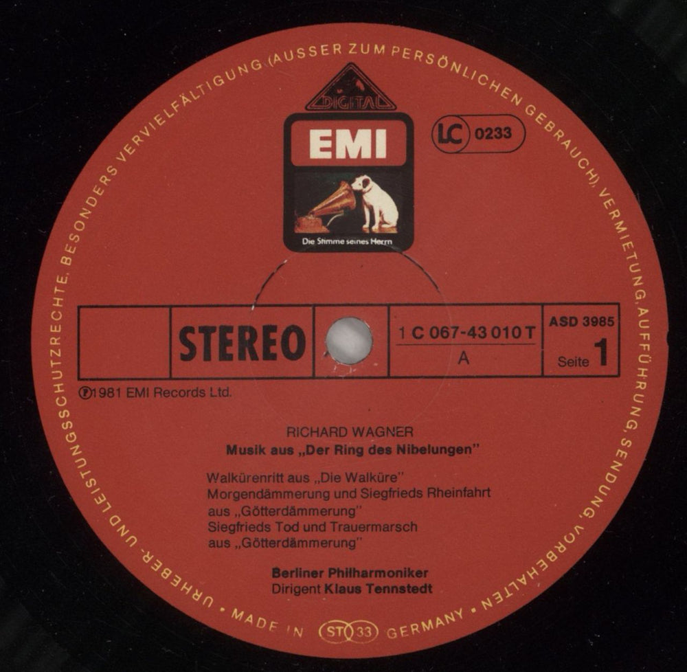 Richard Wagner Wagner: Music From The Ring German vinyl LP album (LP record) WGXLPWA875167