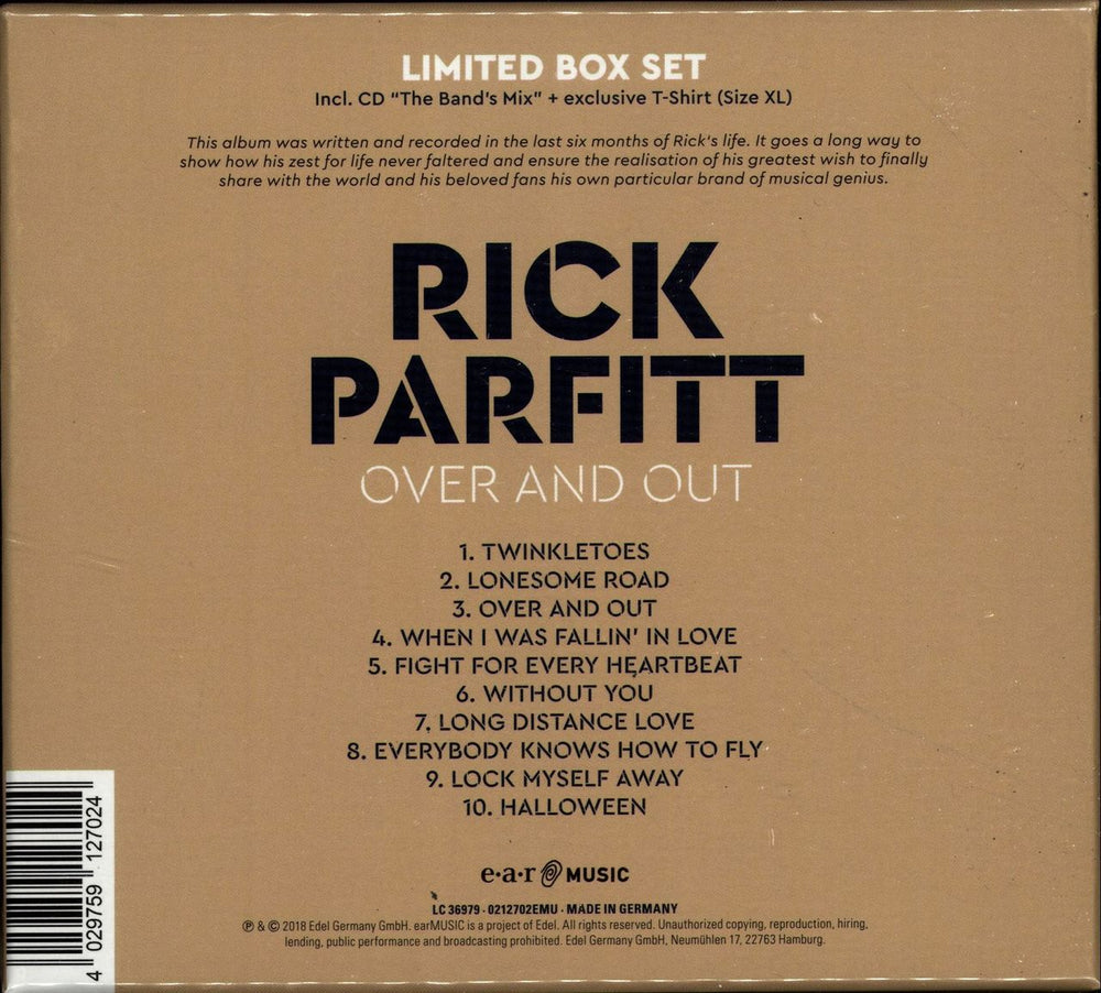Rick Parfitt Over And Out - Sealed Box UK CD Album Box Set YLCDXOV697939