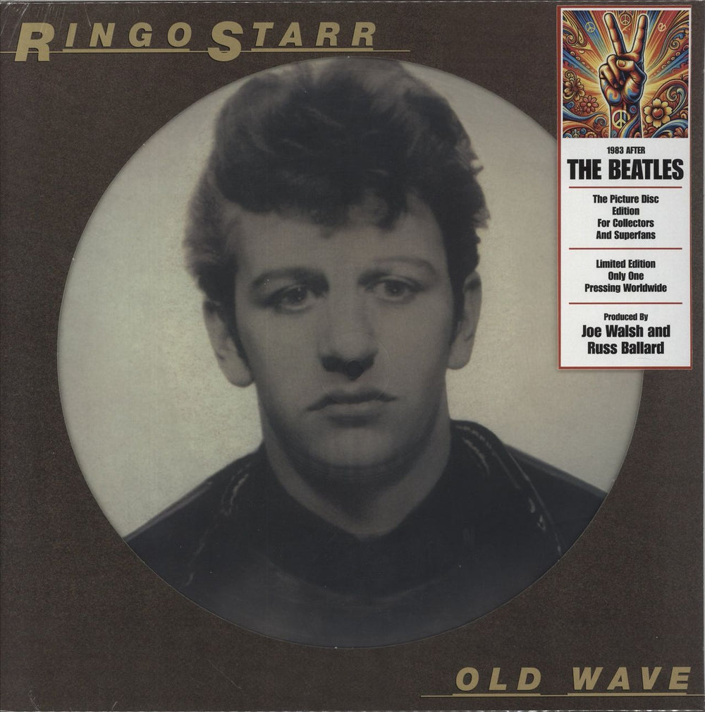 Ringo Starr Old Wave - Sealed US picture disc LP (vinyl picture disc album) CFU01276