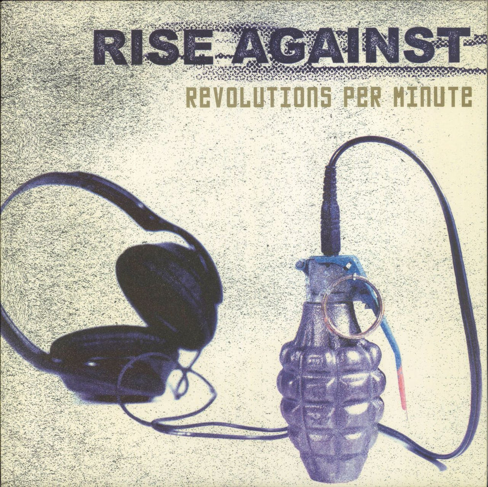 Rise Against Revolutions Per Minute US vinyl LP album (LP record) FAT 653 - 1