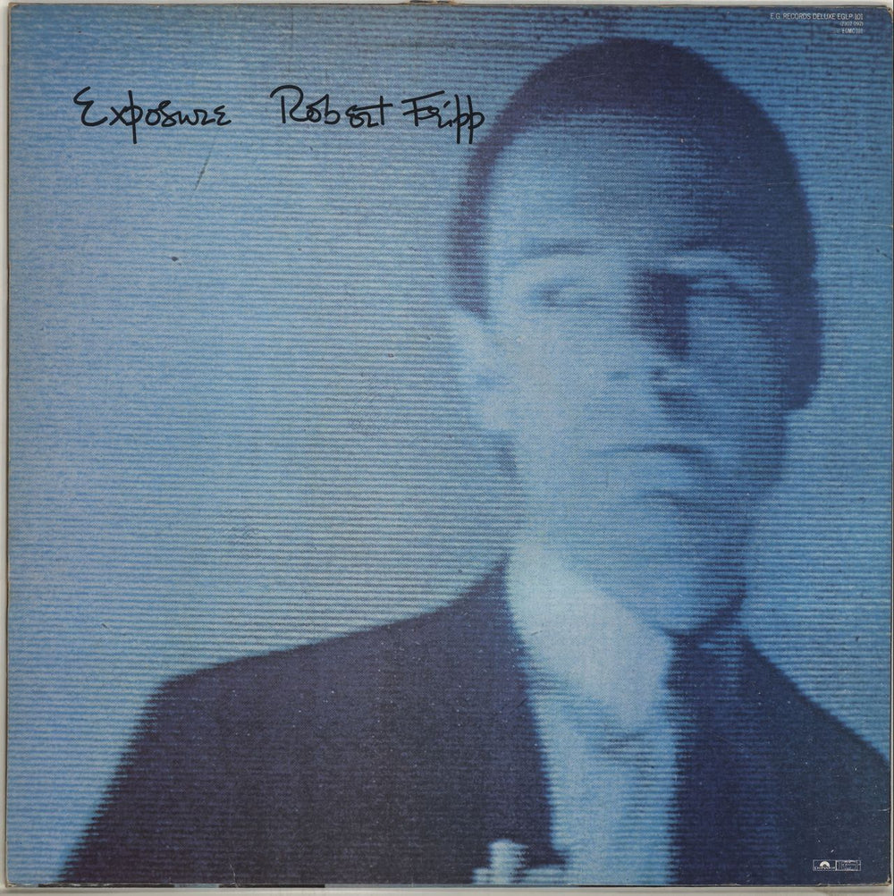 Robert Fripp Exposure - VG UK vinyl LP album (LP record)