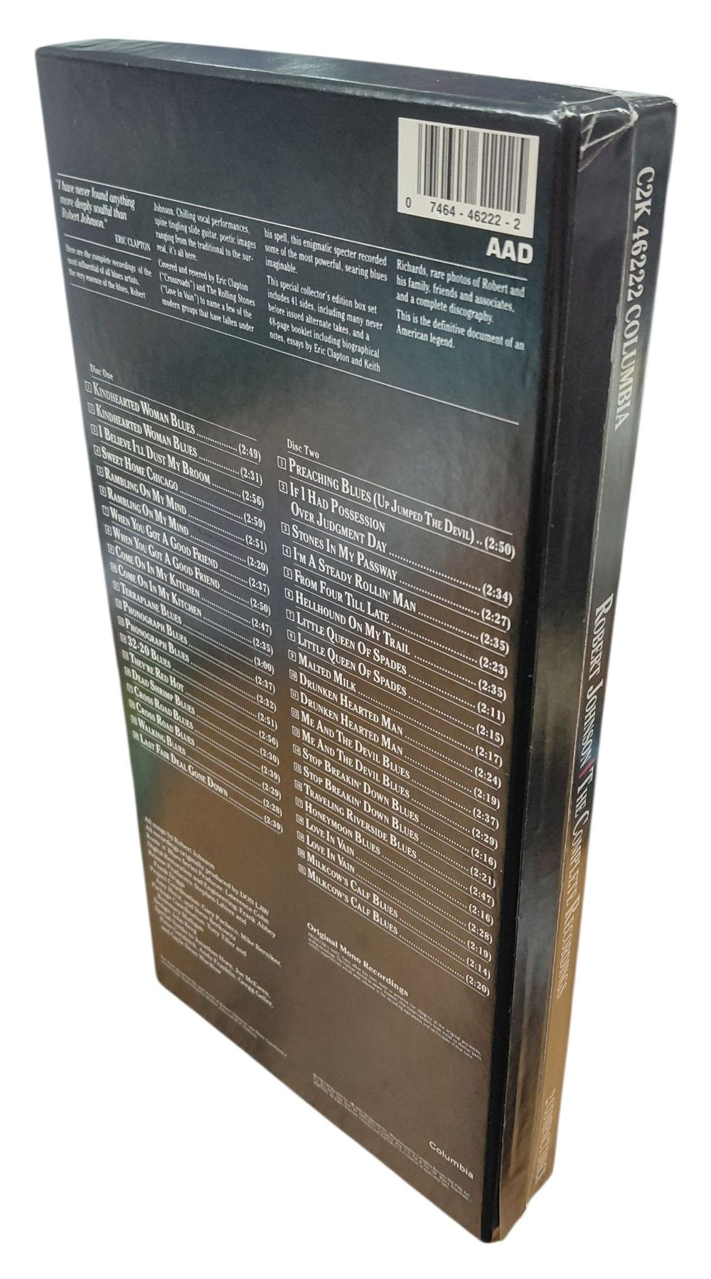 Robert Johnson (30s) The Complete Recordings US CD Album Box Set 074644622220