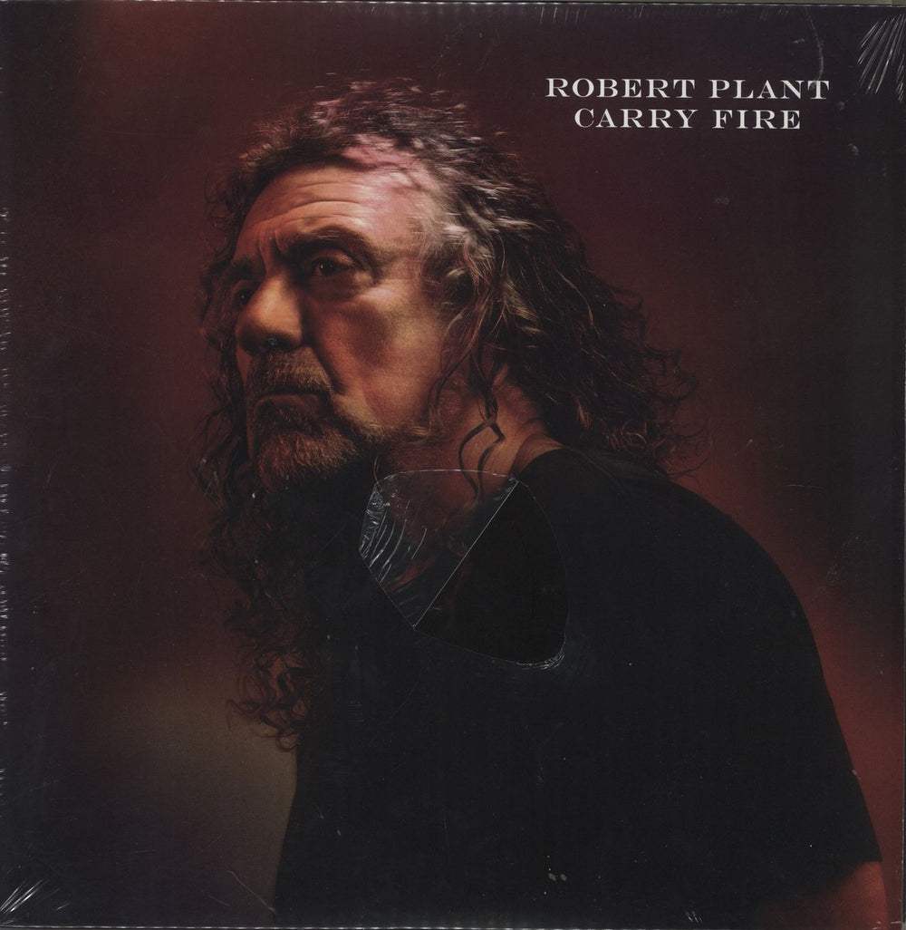 Robert Plant Carry Fire UK 2-LP vinyl record set (Double LP Album) 563057-1