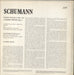 Robert Schumann Schumann: Sonata No. 1 In F Sharp Minor, Op. 11 / Three "Fantasiestücke," Op. 111 UK Promo vinyl LP album (LP record)