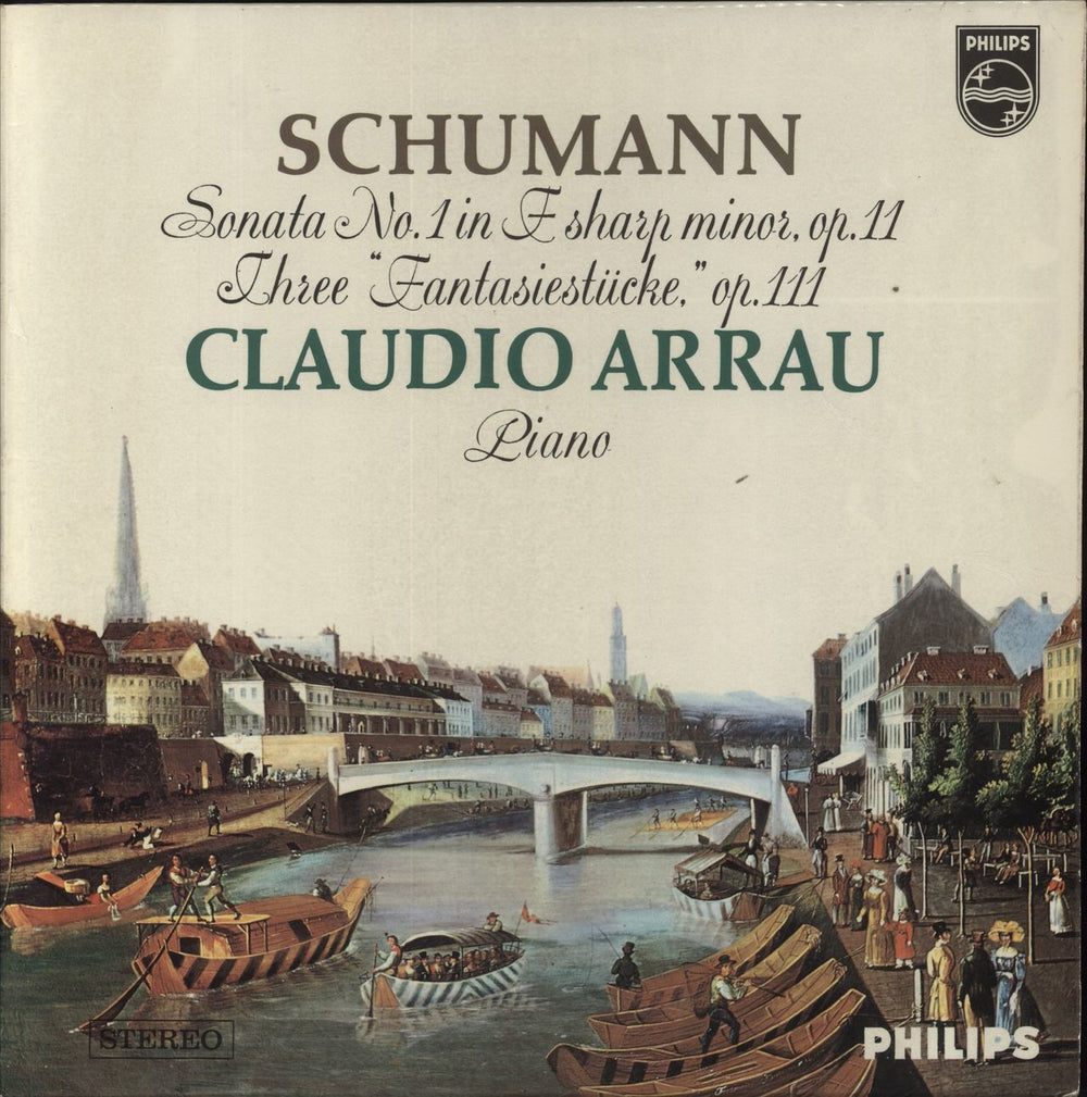 Robert Schumann Schumann: Sonata No. 1 In F Sharp Minor, Op. 11 / Three "Fantasiestücke," Op. 111 UK Promo vinyl LP album (LP record) SAL3663