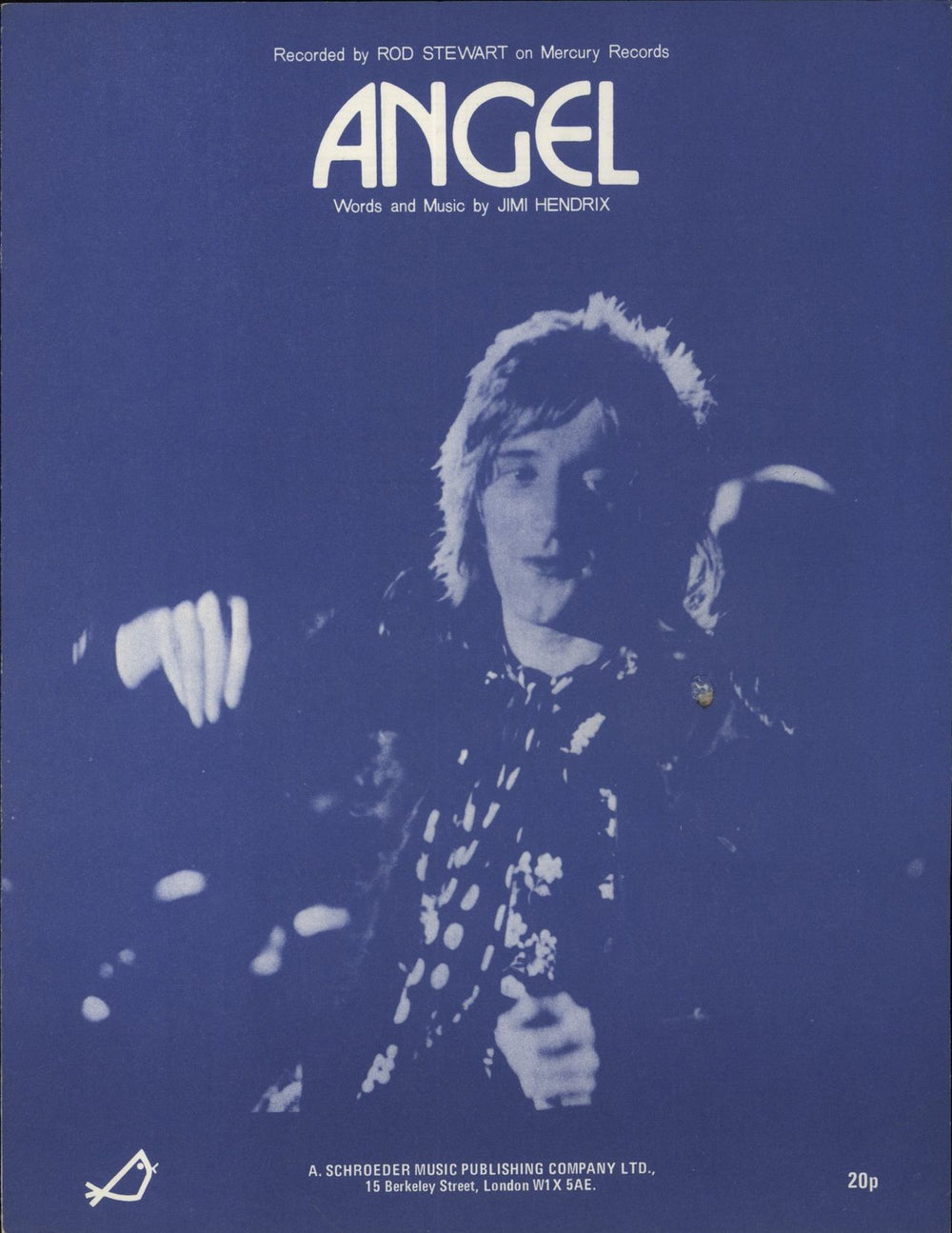 Rod Stewart Angel UK sheet music
