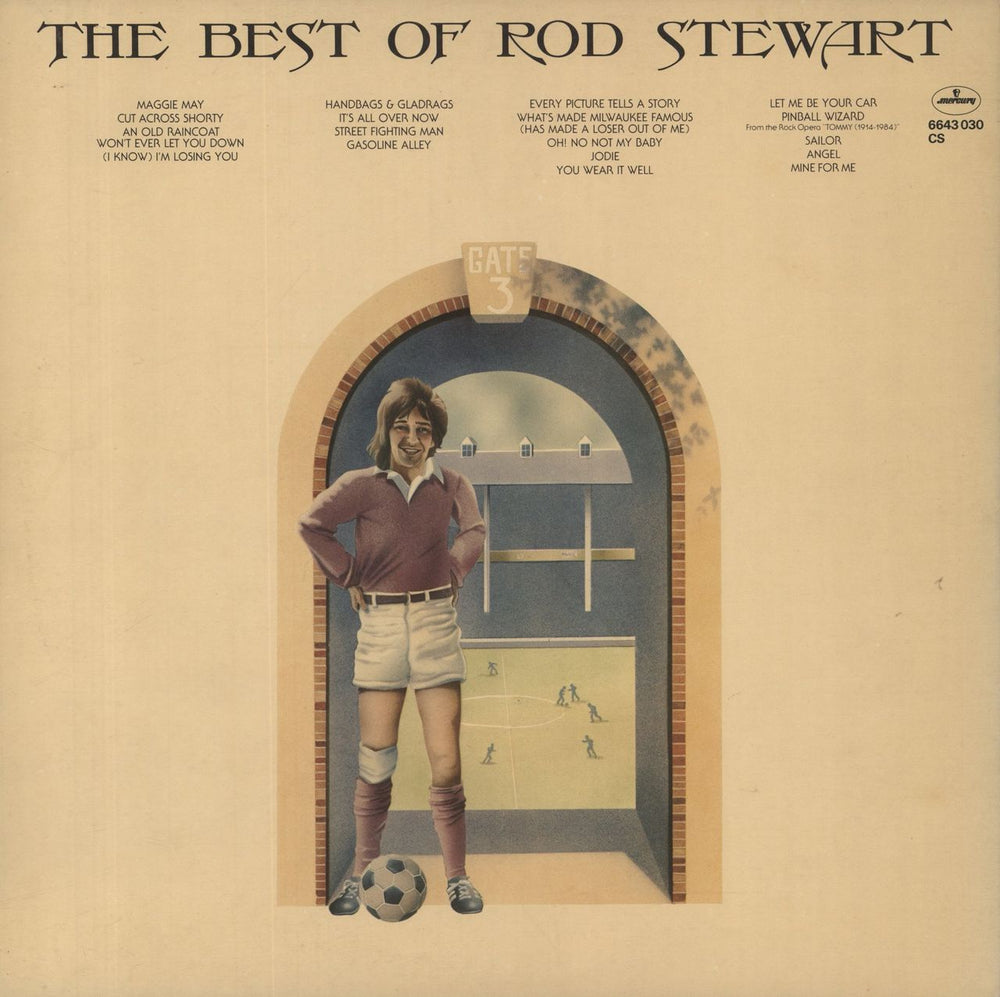 Rod Stewart The Best Of Rod Stewart UK 2-LP vinyl record set (Double LP Album)