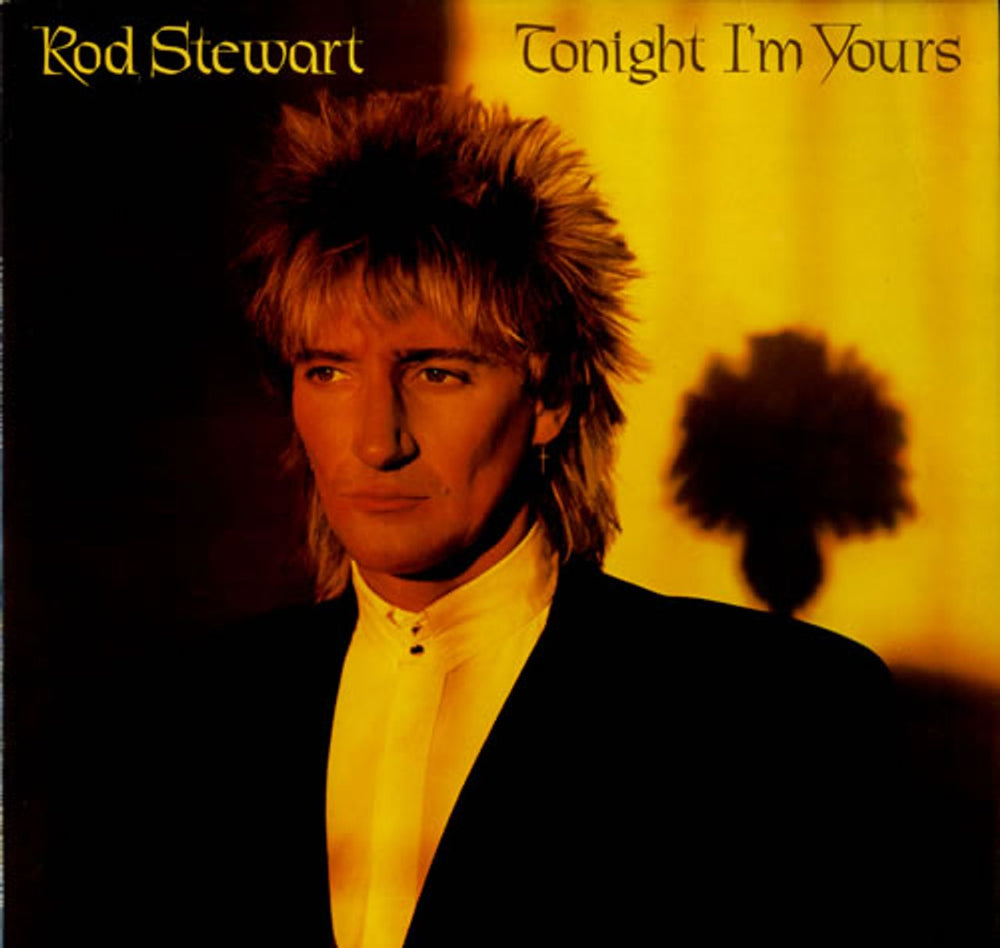 Rod Stewart Tonight I'm Yours + Merch Insert UK vinyl LP album (LP record) RVLP14