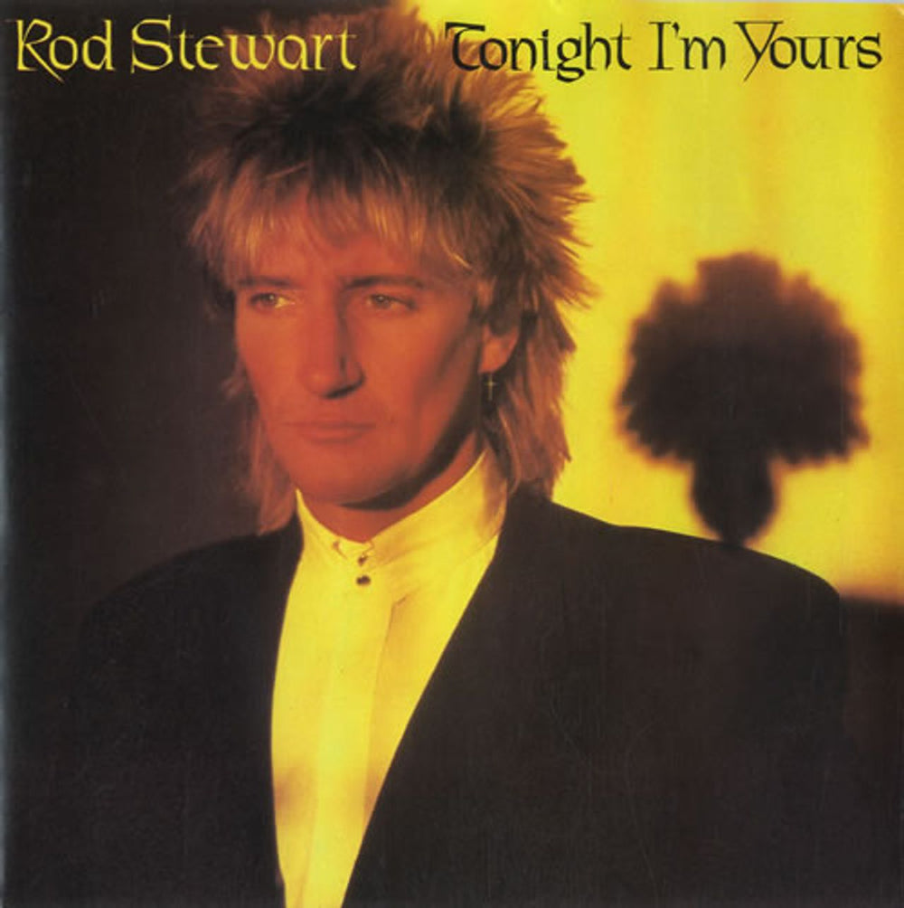 Rod Stewart Tonight I'm Yours UK 7" vinyl single (7 inch record / 45) RIVA33