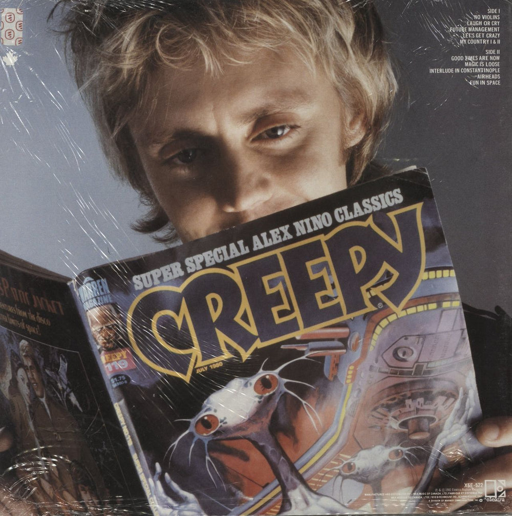 Roger Taylor Fun In Space - Sealed Canadian vinyl LP album (LP record)