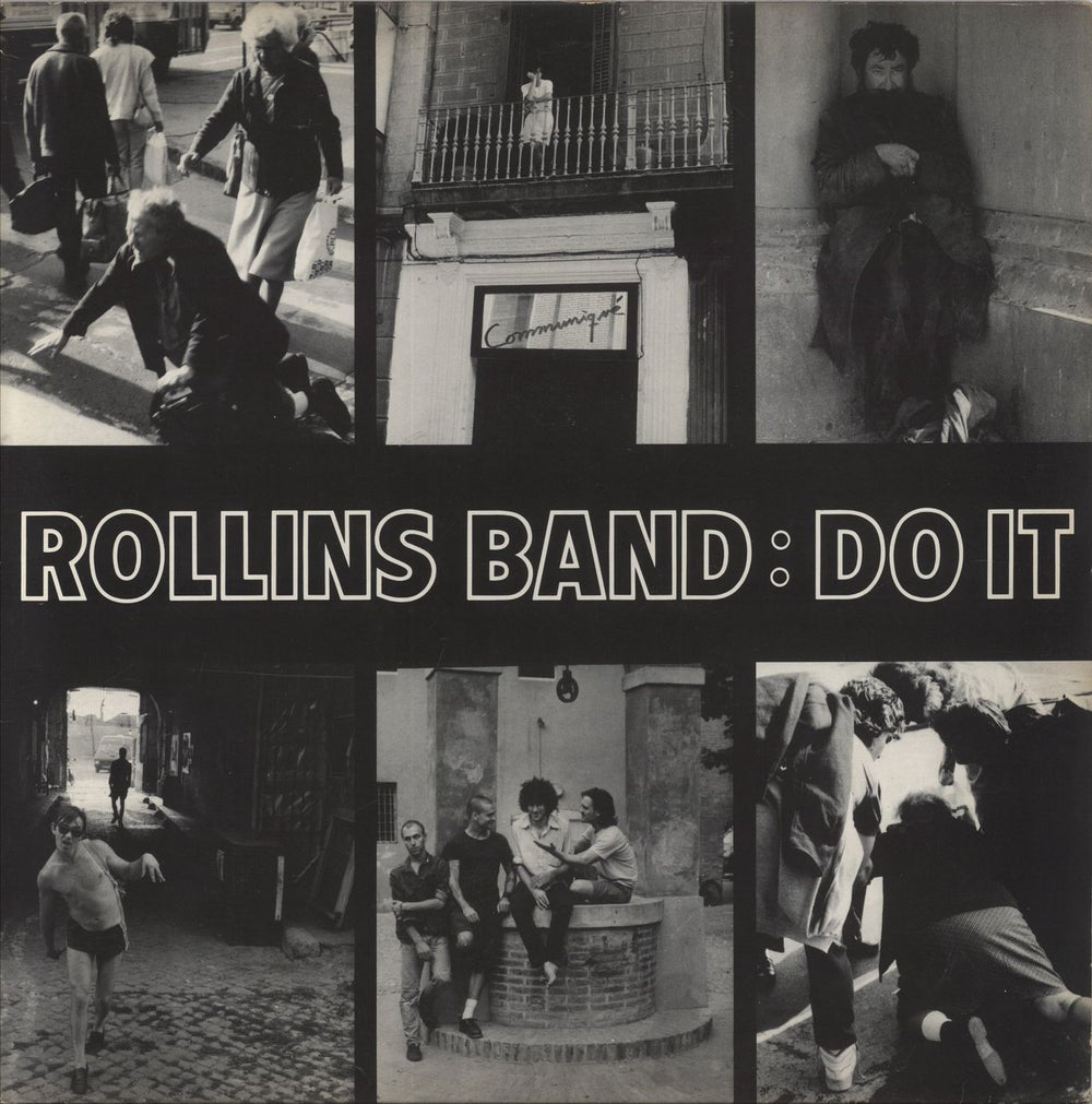 Rollins Band Do It - VG UK vinyl LP album (LP record) SERVM002