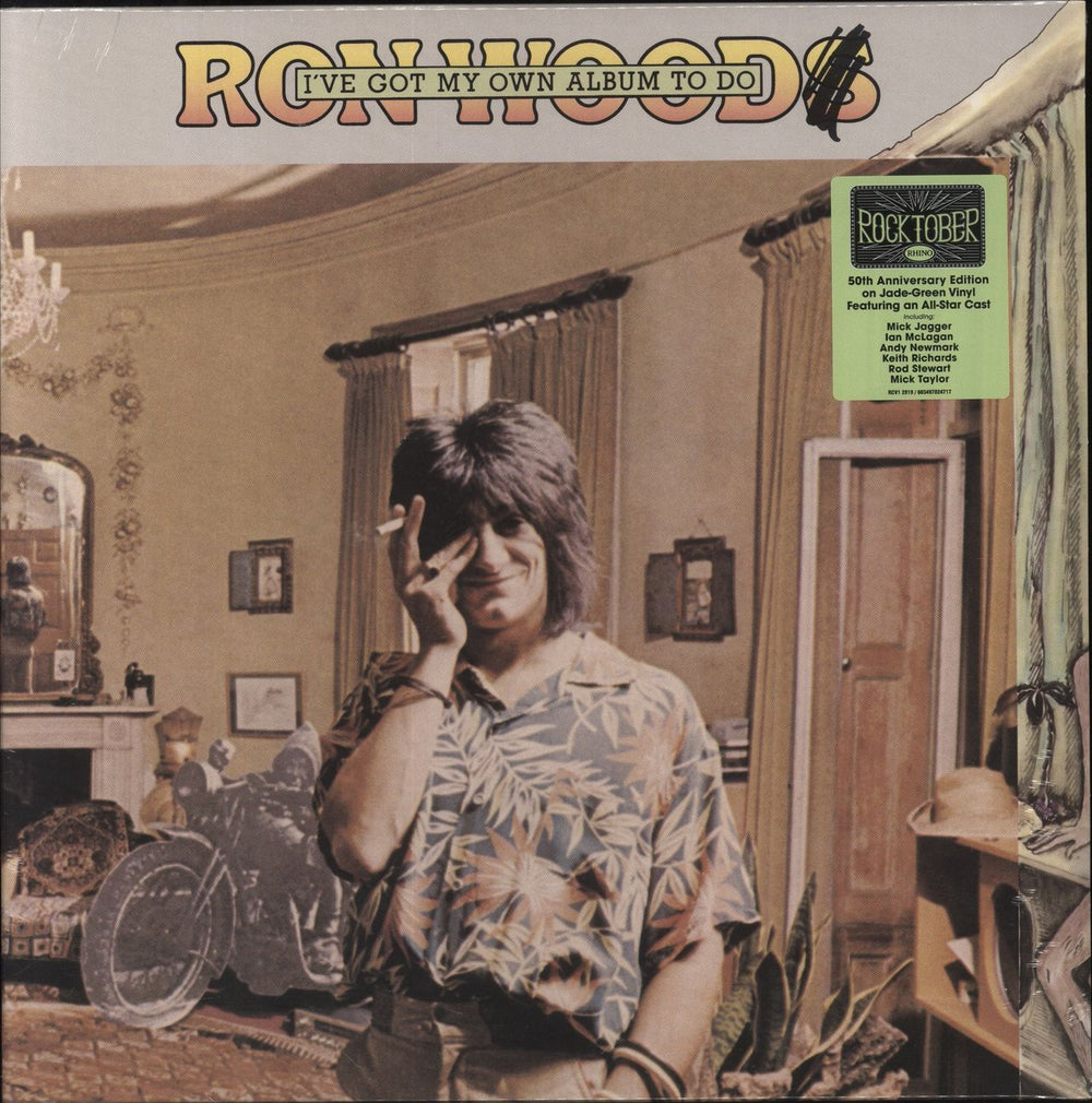 Ronnie Wood I've Got My Own Album To Do - Jade-Green Vinyl - Sealed UK vinyl LP album (LP record) 60349782471