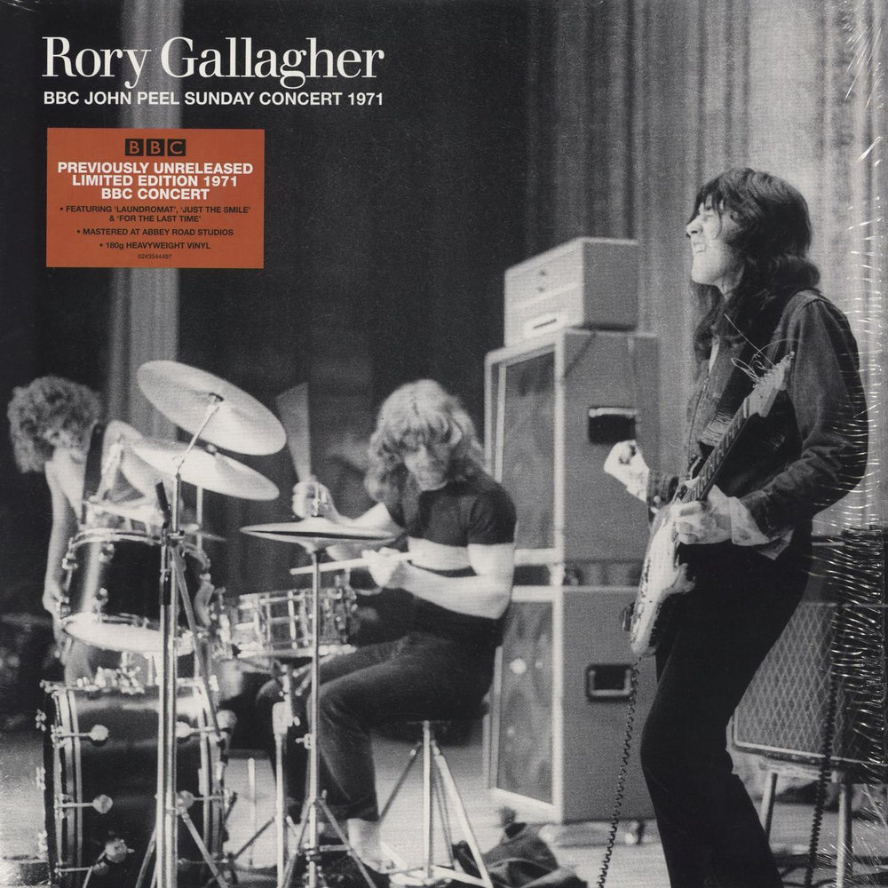 Rory Gallagher BBC John Peel Sunday Concert 1971 - 180gm Orange Vinyl UK vinyl LP album (LP record) 0243544497