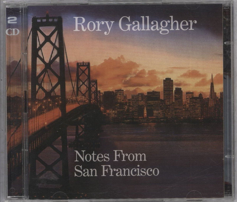 Rory Gallagher Notes From San Francisco UK 2 CD album set (Double CD) 88697903172