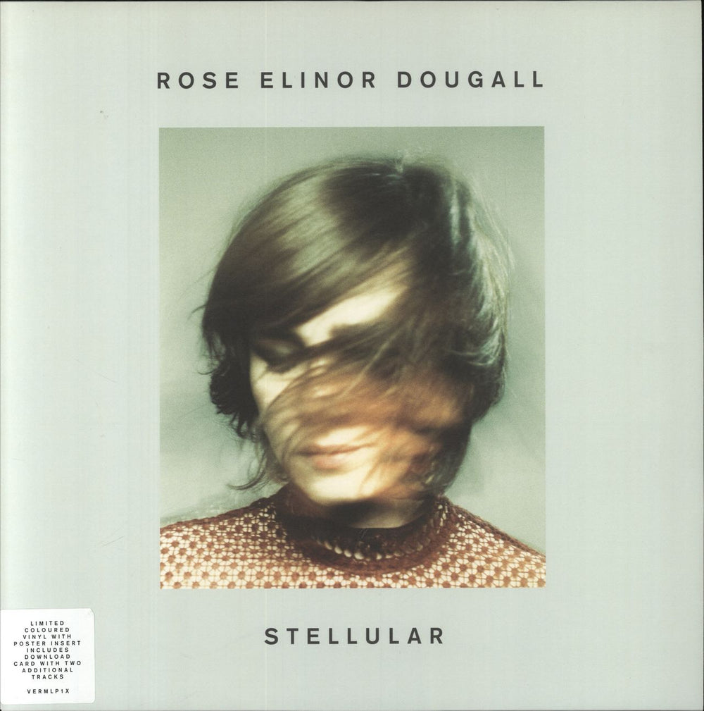 Rose Elinor Dougall Stellular: Rough Trade exclusive - Clear Vinyl + Bonus CD UK vinyl LP album (LP record) VERMLP1X