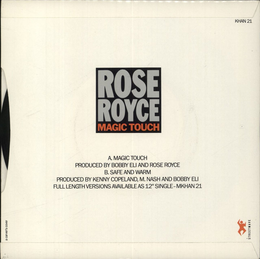 Rose Royce Magic Touch UK 7" vinyl single (7 inch record / 45)