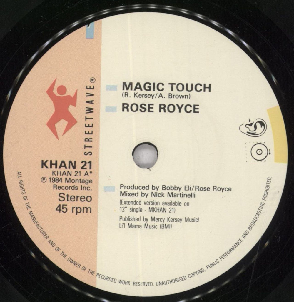 Rose Royce Magic Touch UK 7" vinyl single (7 inch record / 45) RRY07MA840637
