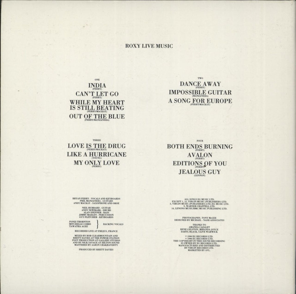 Roxy Music Heart Still Beating UK CD album (CDLP) 724384744021