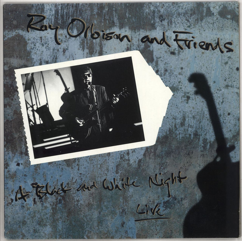 Roy Orbison A Black And White Night Live UK vinyl LP album (LP record) V2601