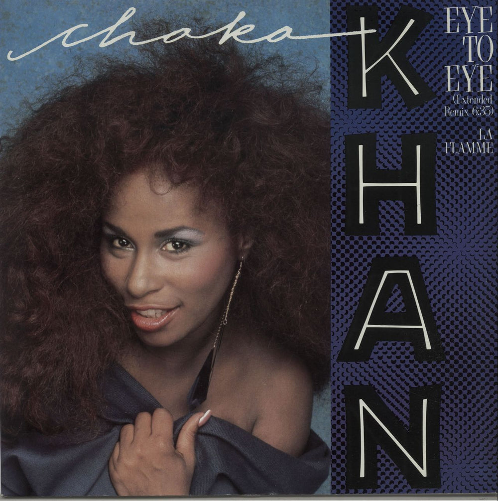 Rufus & Chaka Khan Eye To Eye UK 12" vinyl single (12 inch record / Maxi-single) W9009T