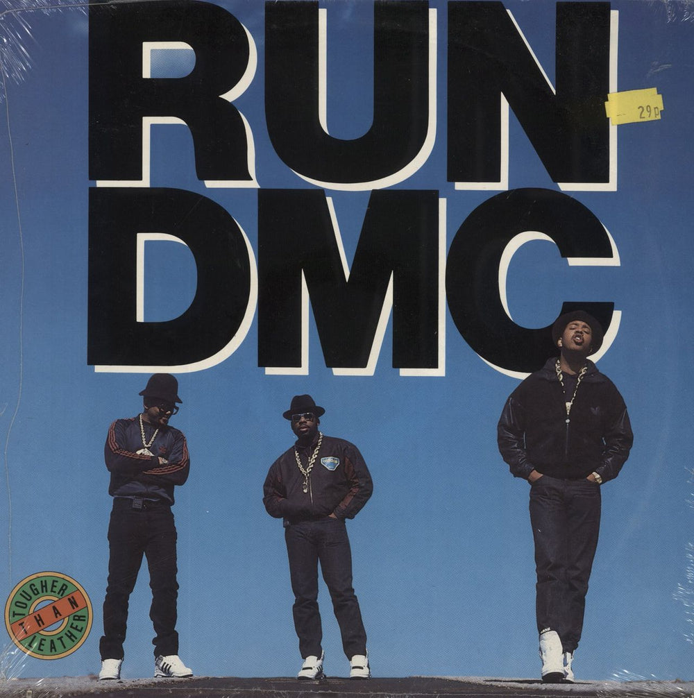 Run DMC Tougher Than Leather - Sealed US vinyl LP album (LP record) PRO-1265