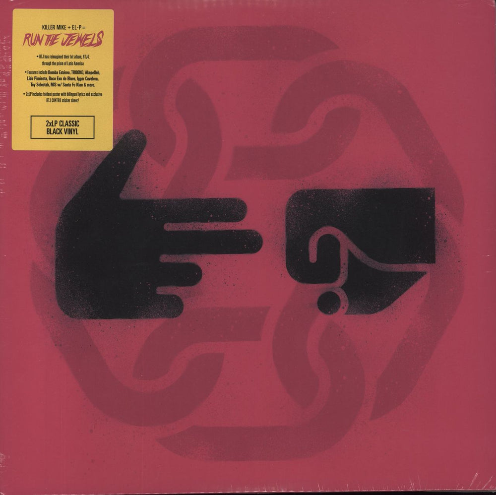 Run The Jewels RTJ Cu4tro - Sealed UK 2-LP vinyl record set (Double LP Album) 538823521