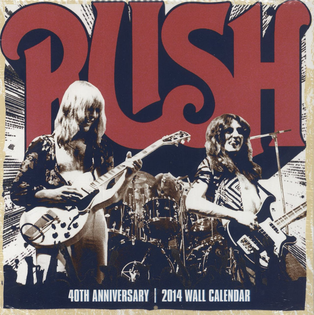 Rush 2015 Calendar - Sealed Canadian calendar 155484279-4