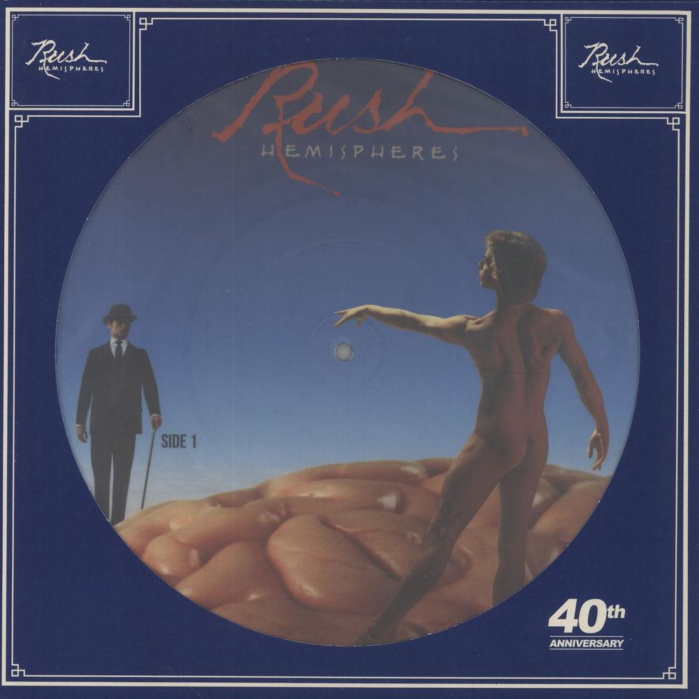 Rush Hemispheres - RSD19 UK picture disc LP (vinyl picture disc album) 602577385827