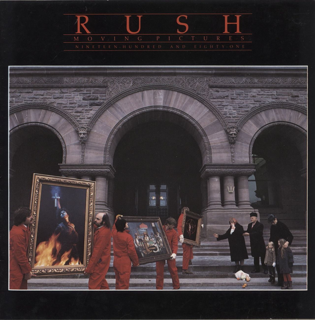 Rush Moving Pictures 1981 UK tour programme TOUR PROGRAMME