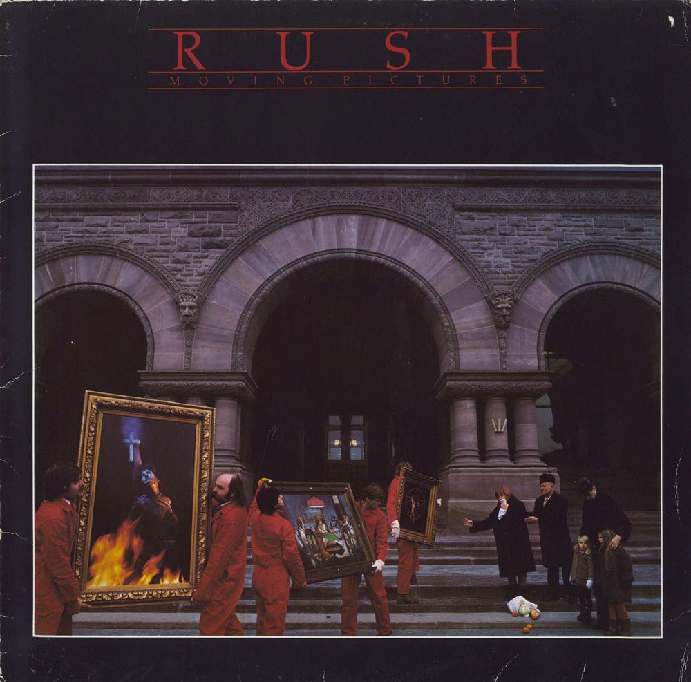 Rush Moving Pictures - VG German vinyl LP album (LP record) 6337160