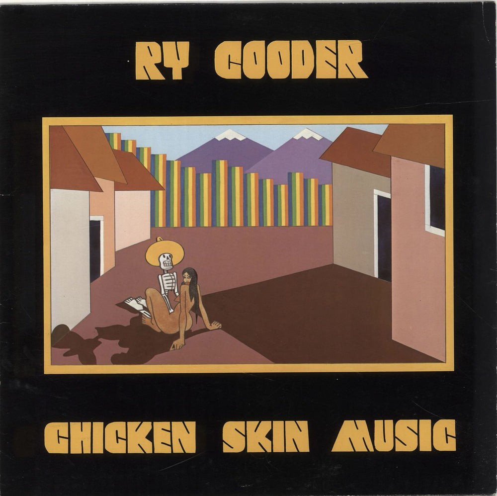 Ry Cooder Chicken Skin Music German vinyl LP album (LP record) REP54083