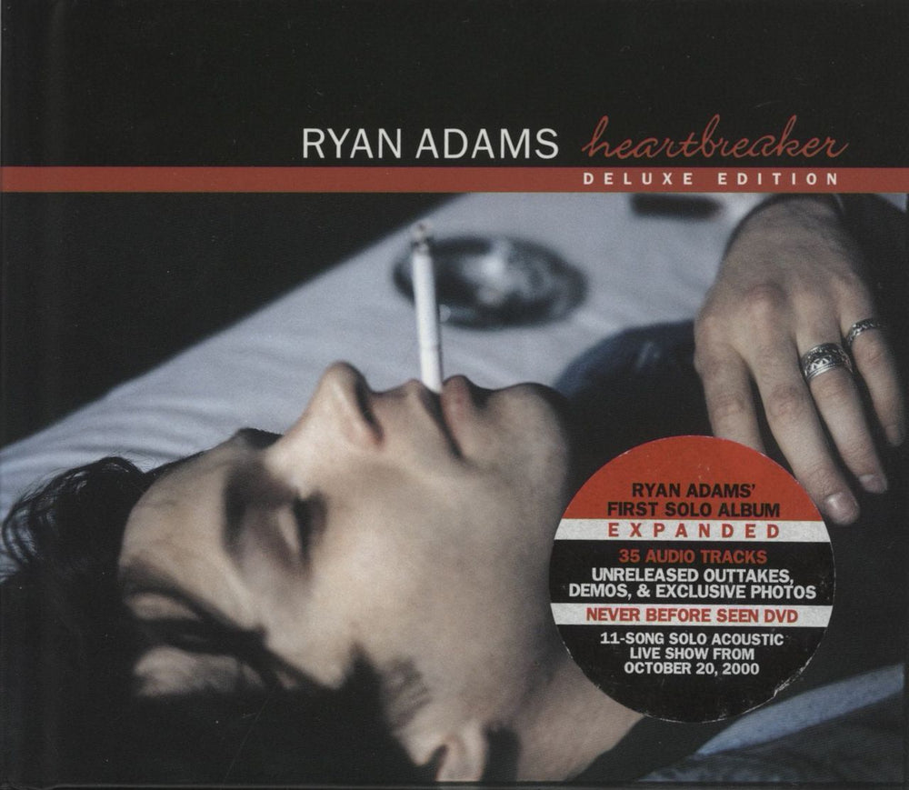 Ryan Adams Heartbreaker - Deluxe Edition UK 3-disc CD/DVD Set 1790026480